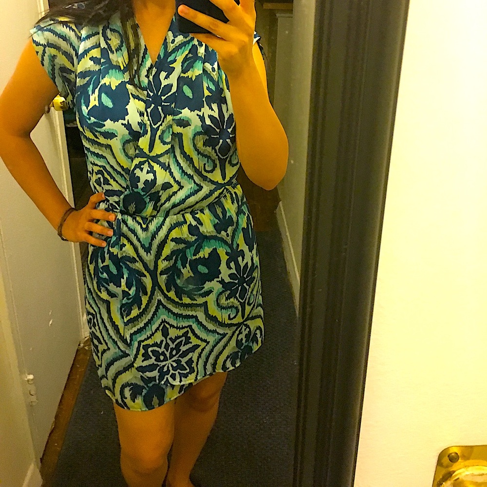 Fun patterned dress